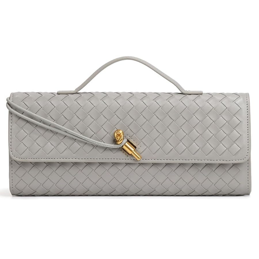 Handwoven Women's Clutch Purse, Crossbody Bag with Adjustable Strap for Evening & Casual Use | Amazon (US)