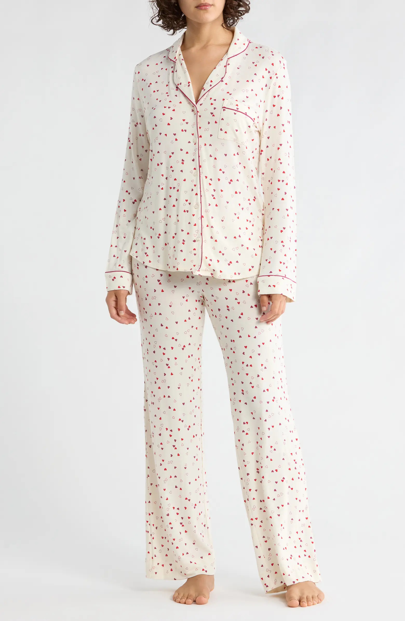 NORDSTROM RACK Tranquility Long Sleeve Shirt & Pants Pajamas | Nordstromrack | Nordstrom Rack