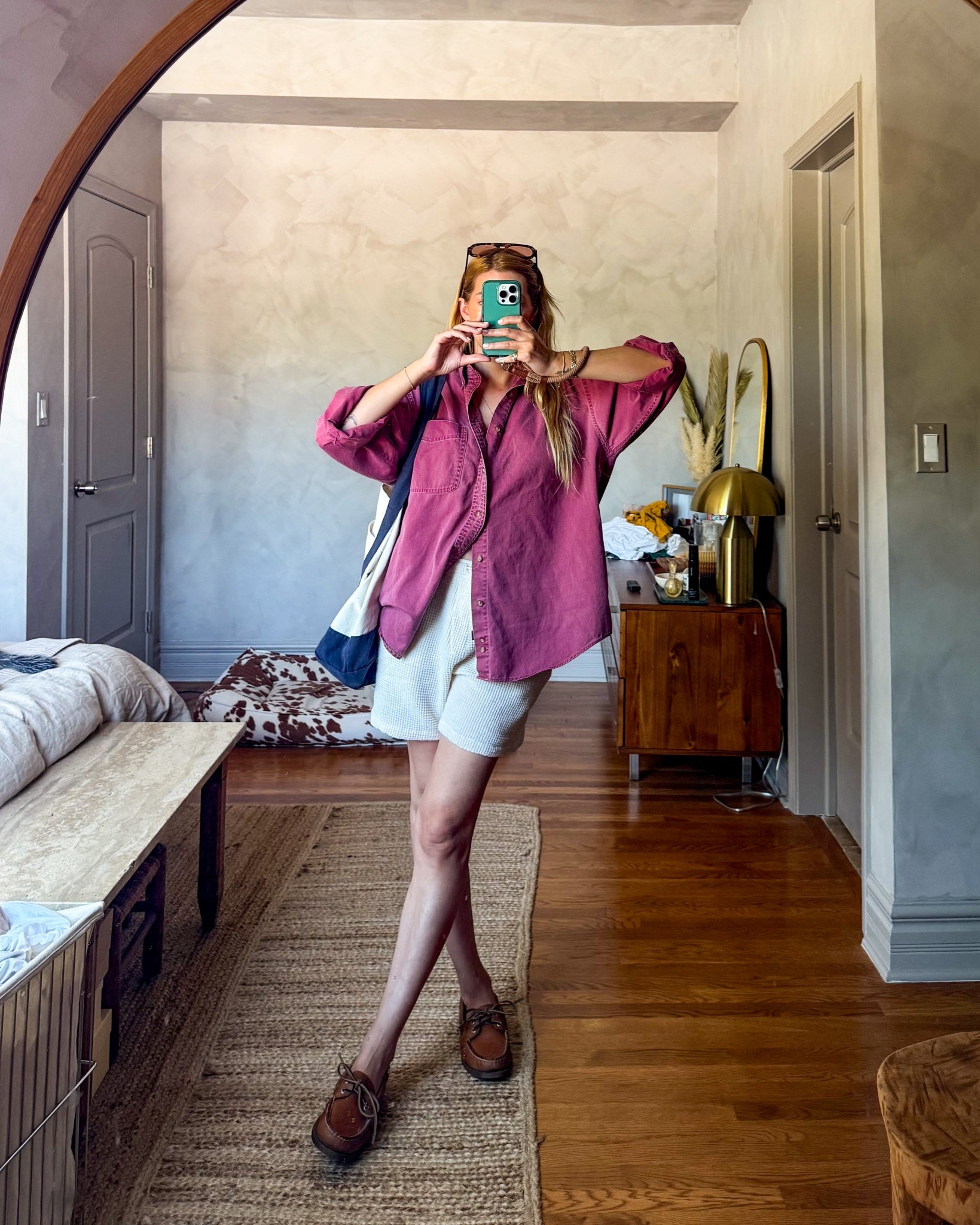 Shirt is vintage Ralph Lauren, shorts are from Octobre (sèzane men’s)