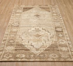 Perrie Hand-Knotted Wool Rug | Pottery Barn (US)