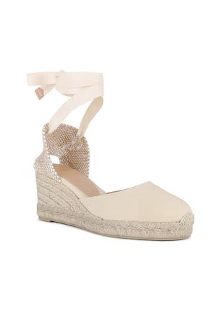 Castaner Carina Wedge in Ivory from Revolve.com | Revolve Clothing (Global)