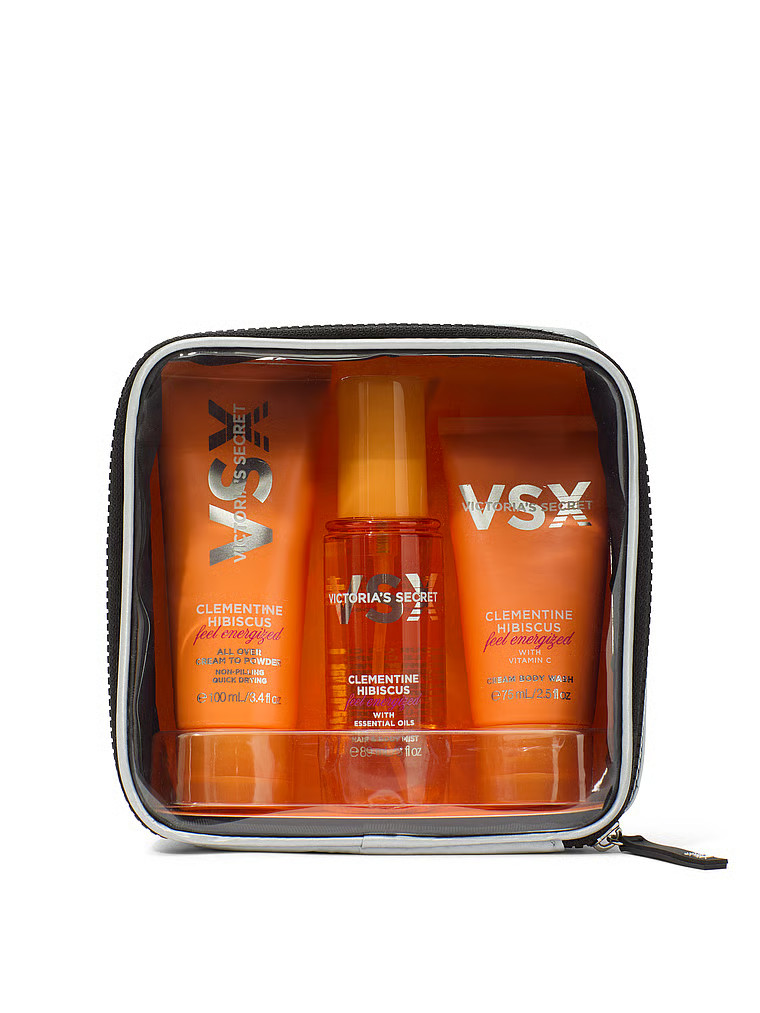 Buy Clementine Hibiscus Feel Energized Travel Set, Feel Energized - Order Gift Sets online - Vict... | Victoria's Secret (US / CA )