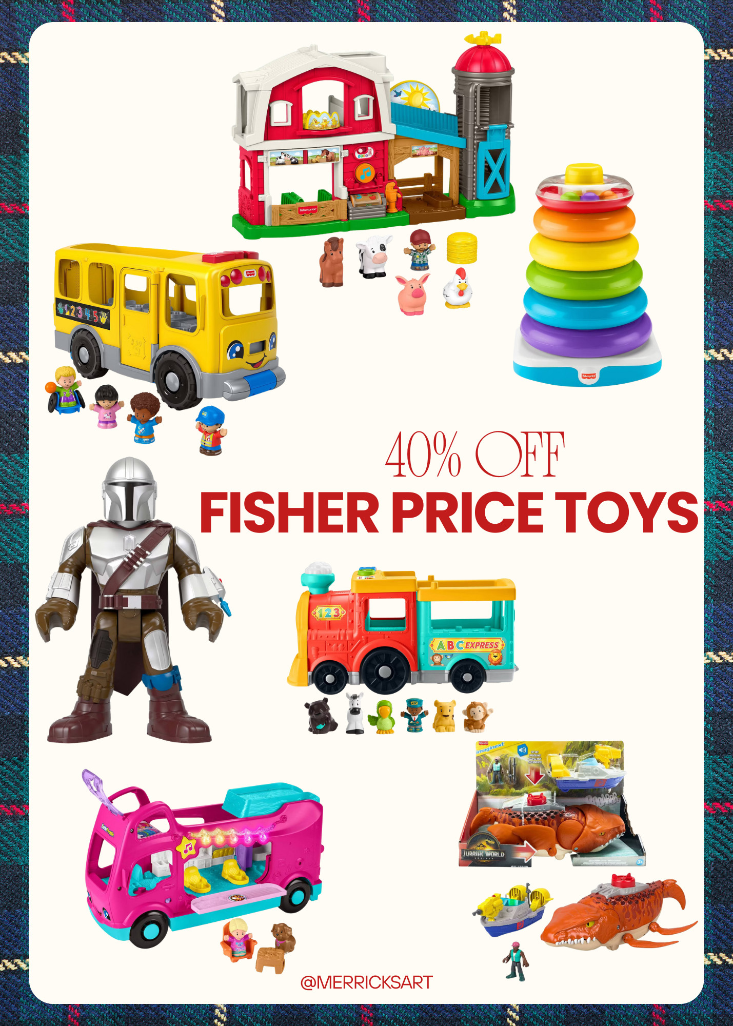 Fisher Price + Imaginext Toys are 40% off at Target TODAY! Perfect grandparent gift to a grandchild! 

 

#LTKGiftGuide #LTKHoliday #LTKFindsUnder50