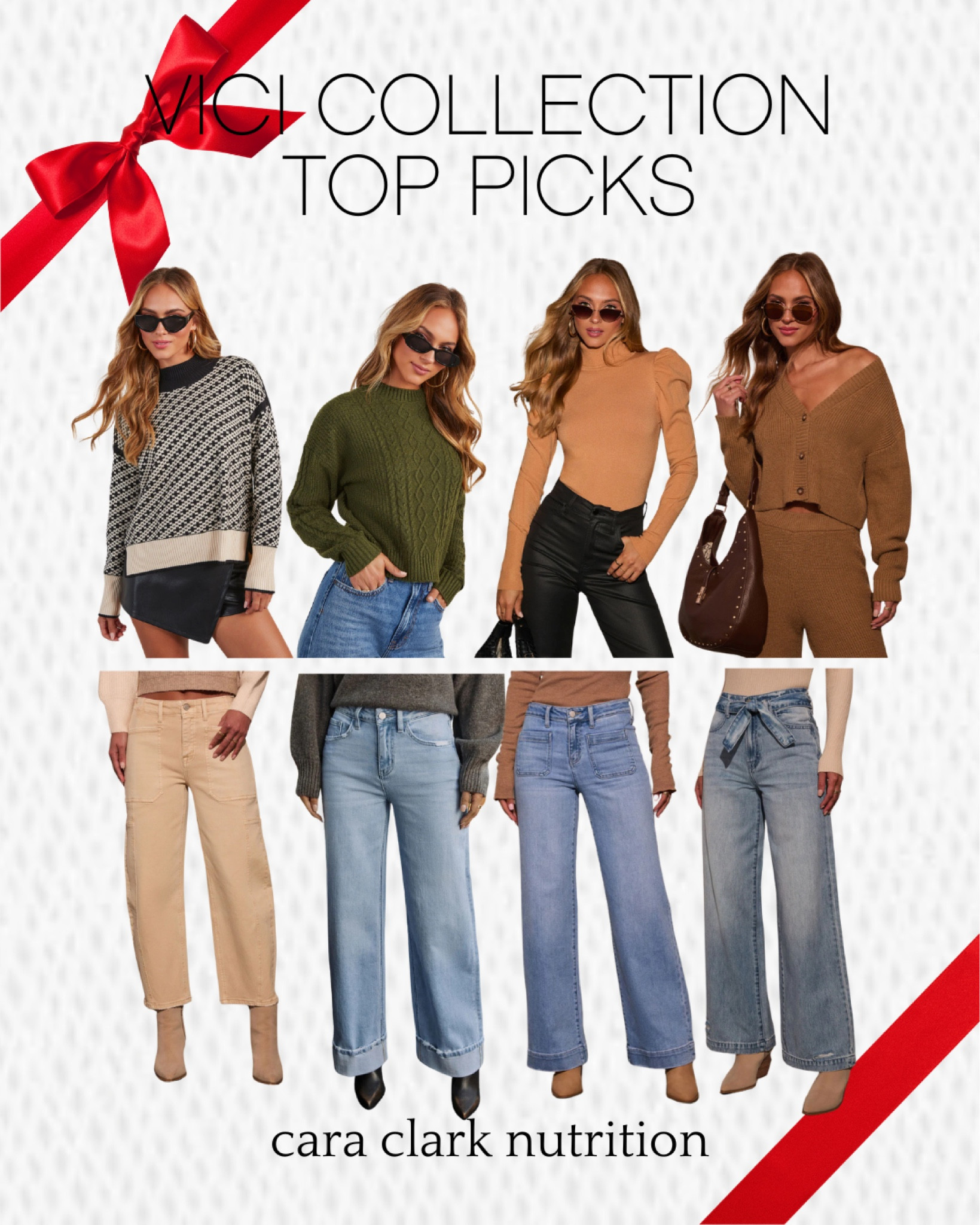 VICI Collection top choices including my favorite sweaters and denim! You can never have too many pairs of jeans, right? 

#LTKWorkwear #LTKGiftGuide #LTKHoliday