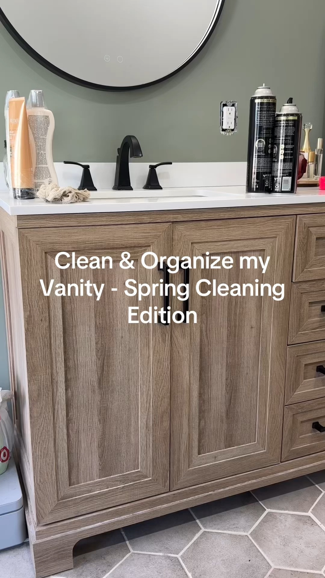Spring cleaning my vanity for a fresh start! Time to declutter, organize, and make space for a new season of beauty and self-care. 🌸 #SpringCleaning #VanityOrganization #Declutter #FreshStart #OrganizedLiving #BeautyRoutine #SelfCare #HomeOrganization #CleanSpaceClearMind #SpringRefresh #Minimalism

#LTKHome #LTKSeasonal