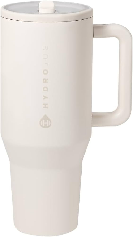 HydroJug Traveler - 32 oz Water Bottle with Handle & Flip Straw - Fits in Cup Holder, Leak Resist... | Amazon (US)