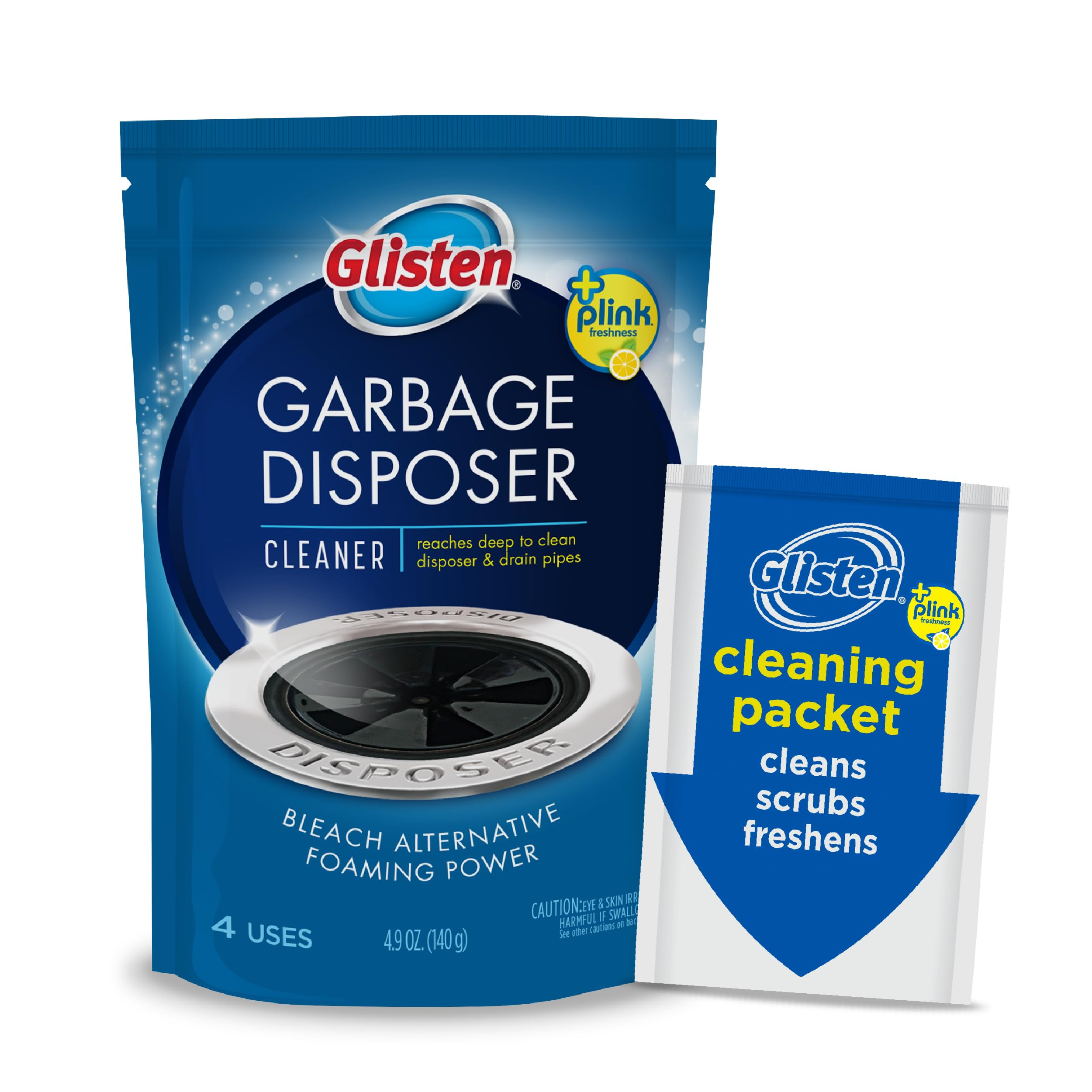 Glisten Garbage Disposer Cleaner and Freshener, Sink Disposal Odor Eliminator with Foaming Action... | Amazon (US)