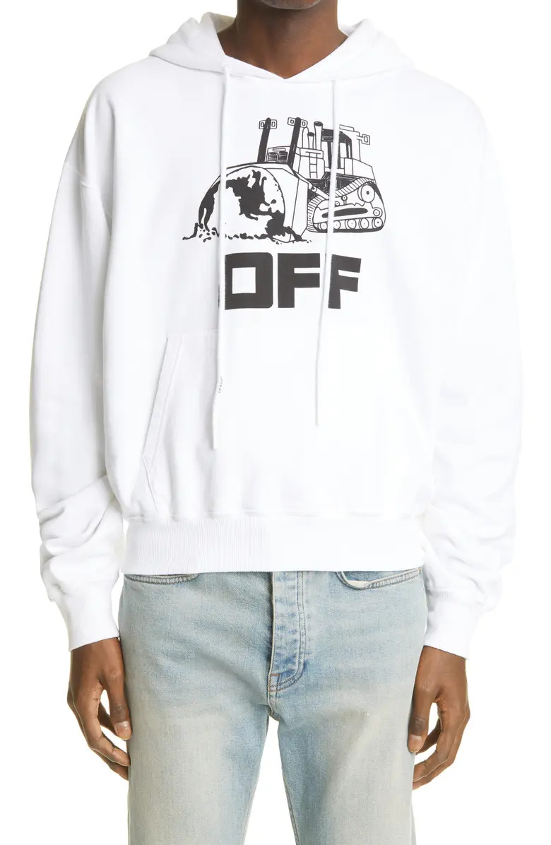 Off-White World Caterpillar Oversize Graphic Hoodie | Nordstrom | Nordstrom