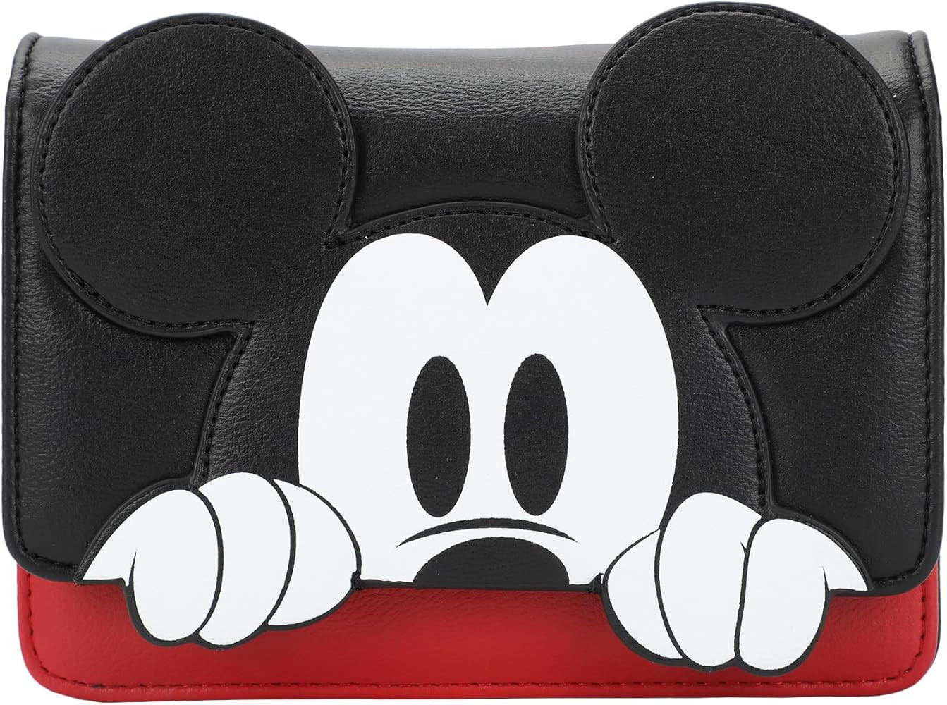 Bioworld Disney Mickey Mouse Crossbody Wallet, OSFA, Red | Amazon (US)