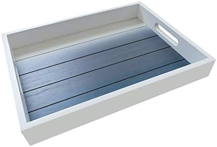 Brighton Living Wooden Serving Tray for Ottoman Coffee Table Eating Breakfast in Bed Tea Accessor... | Amazon (US)