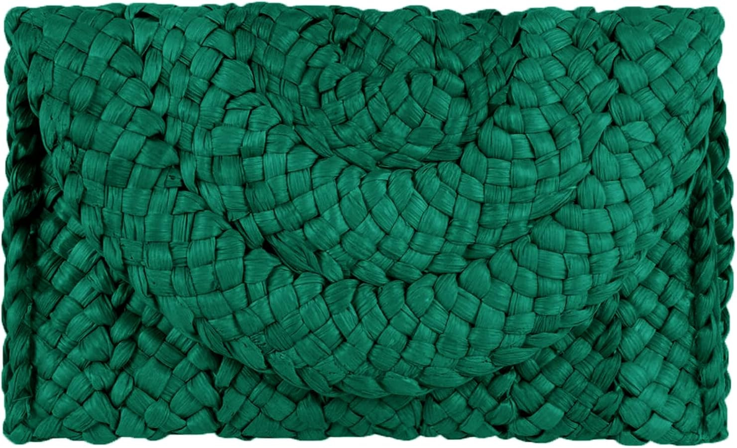 Women Straw Clutch Purse Handbag Straw Shoulder Bag Summer Beach Bag Woven Bag Envelope Purse Wal... | Amazon (US)