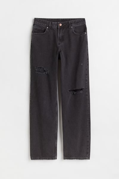 Wide Low Waist Jeans | H&M (US)