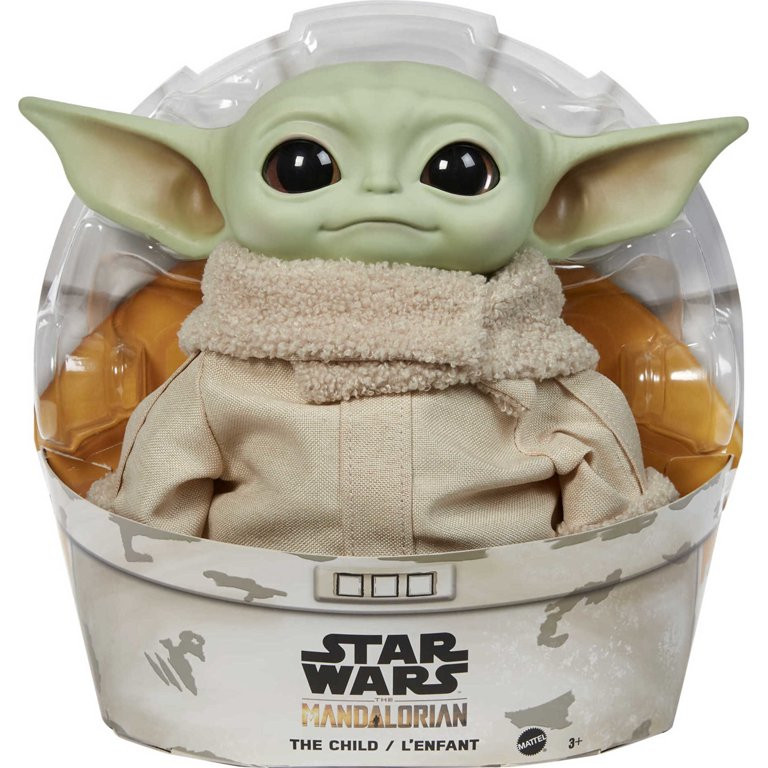 Star Wars Grogu Plush Toy, 11-in The Child Character from The Mandalorian | Walmart (US)