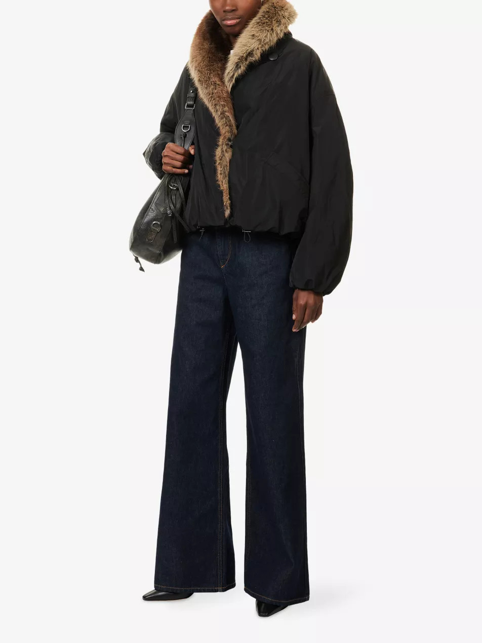 Charone Cropped Woven Parka | Selfridges