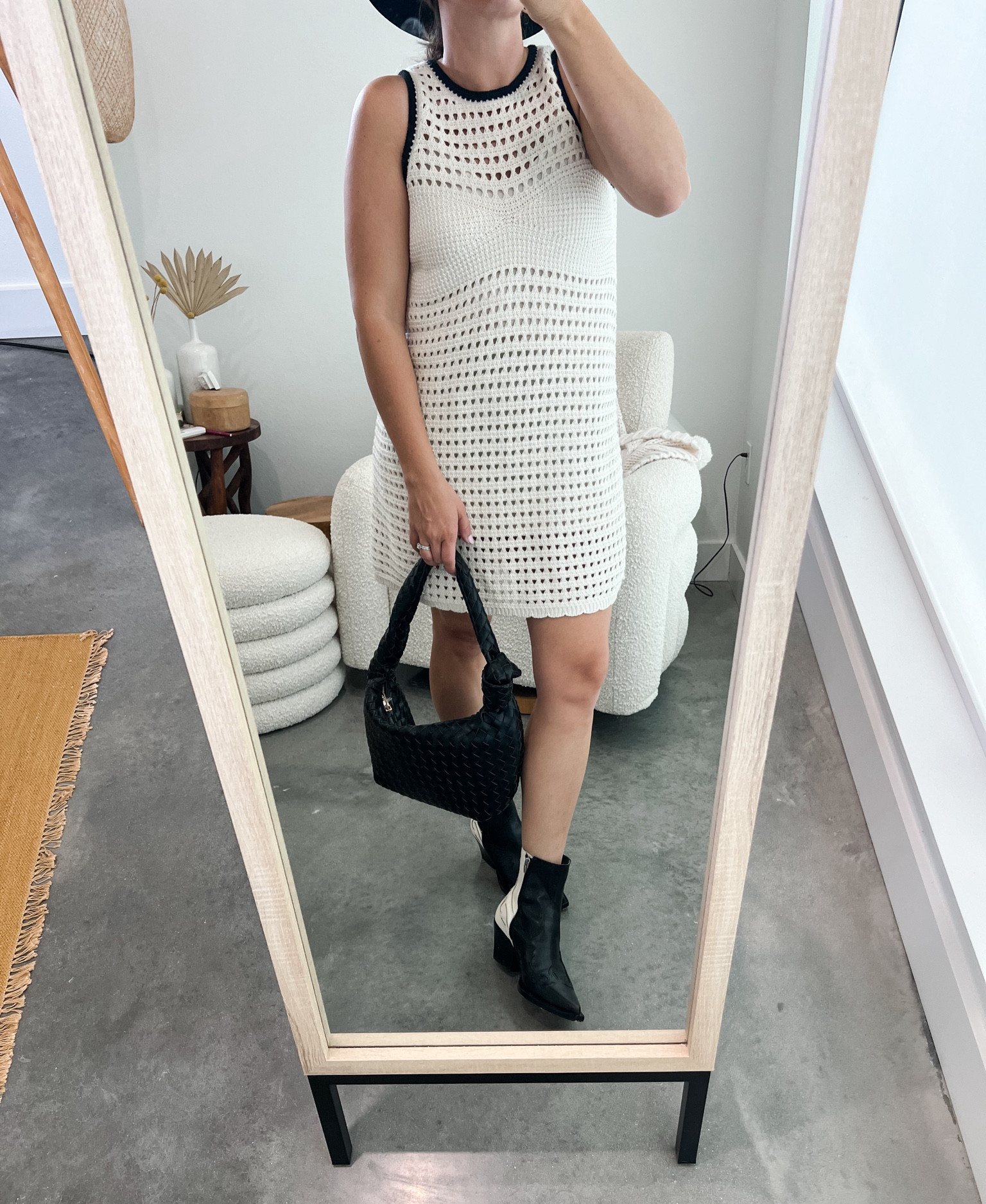 How cute is this knit dress and it was ONLY $30! Looks like my two tone boots are sold out but the tan and all black are on SALE! 

#LTKWorkwear #LTKFindsUnder50 #LTKStyleTip