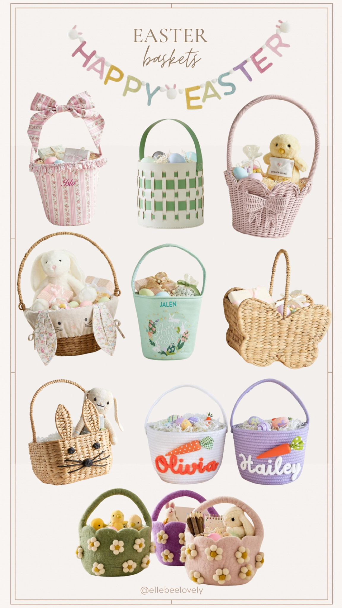 Cutie, cutie Easter Baskets! 🐣

#LTKKids #LTKSeasonal #LTKFamily
