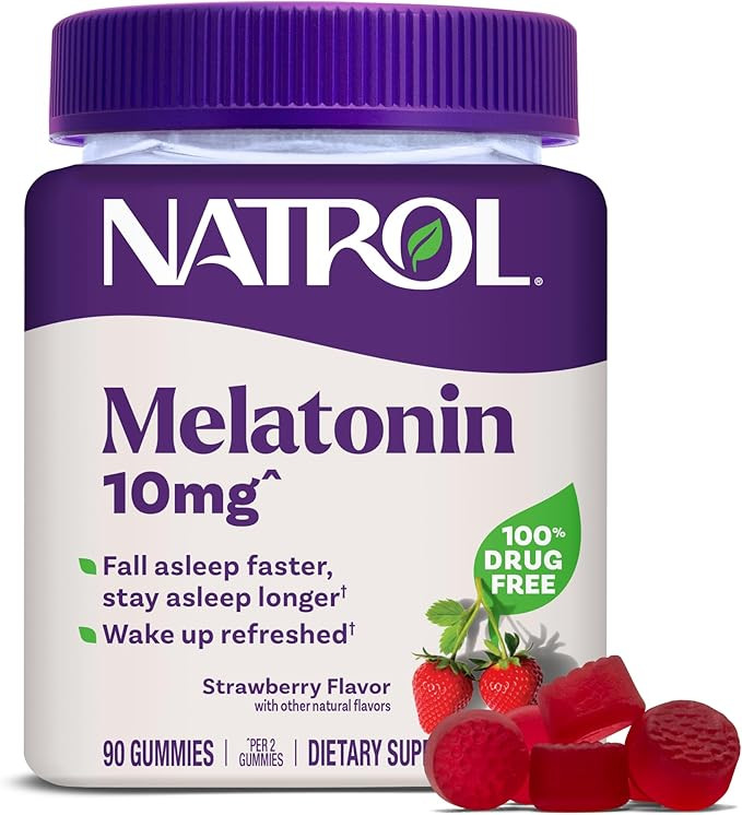 Natrol 10 mg Melatonin Gummies, Sleep Support for Adults, Melatonin Supplements for Sleeping, 90 ... | Amazon (US)