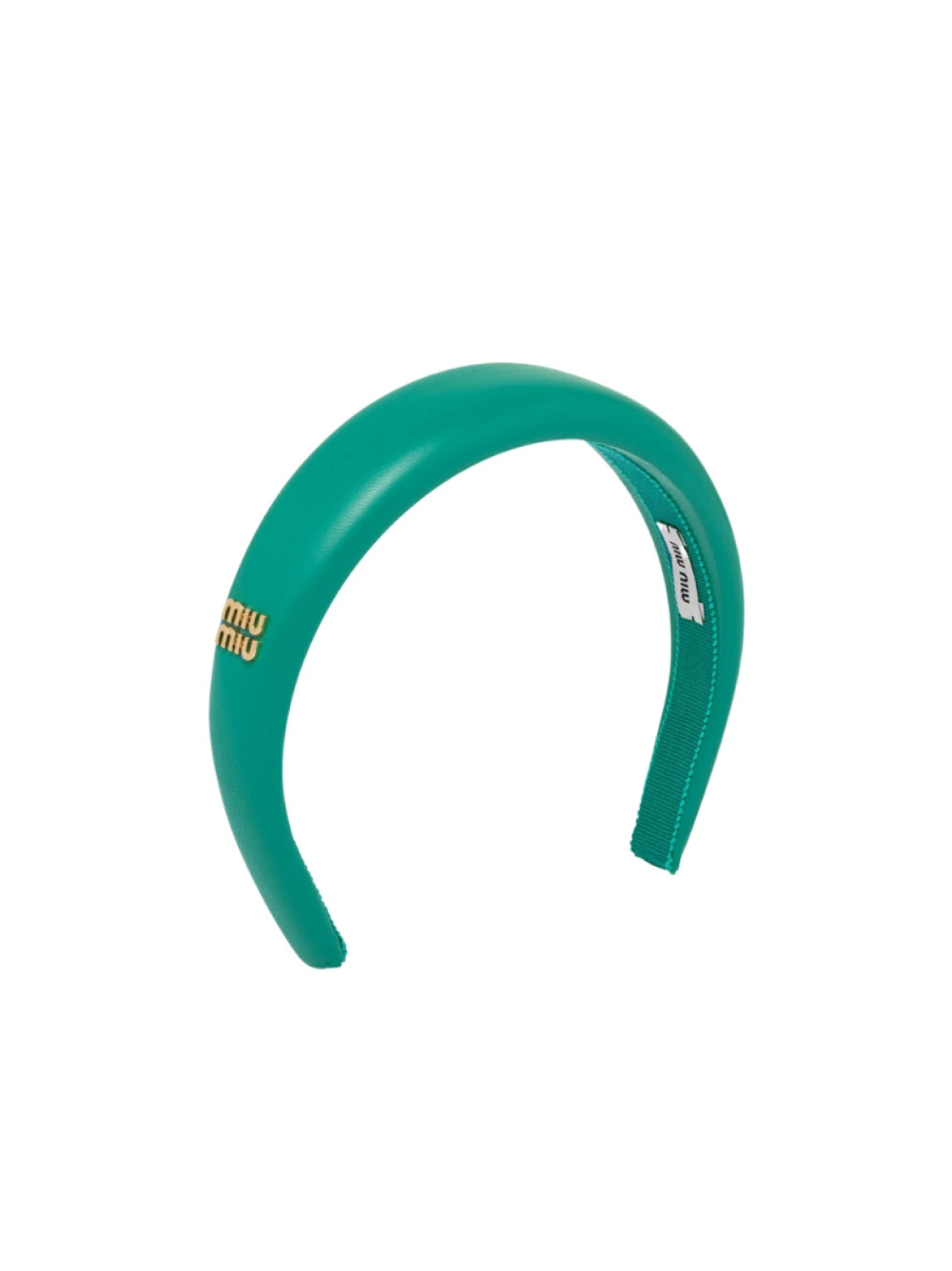 Miu Miu Logo-Lettering Headband | Senser US