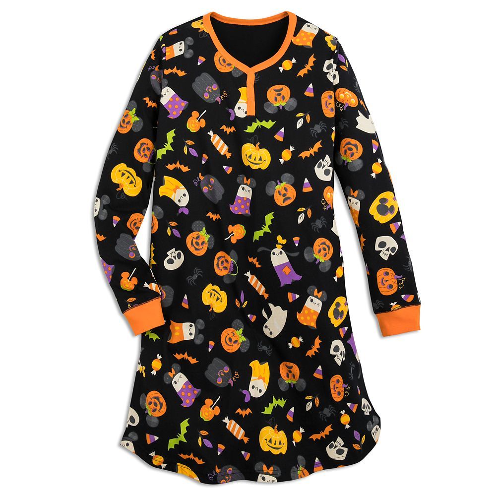 Mickey Mouse Pumpkin Halloween Nightshirt for Women | Disney Store