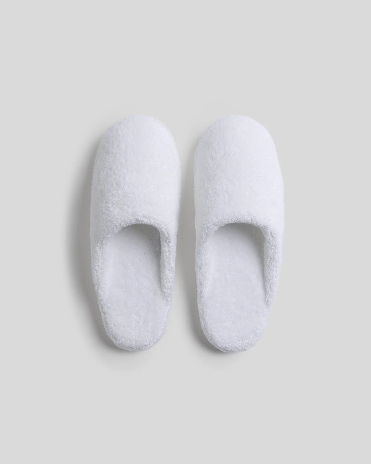 Classic Turkish Cotton Slippers (White) | Parachute