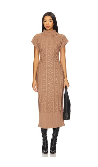 Shana Midi Dress in Woodrose | Revolve Clothing (Global)