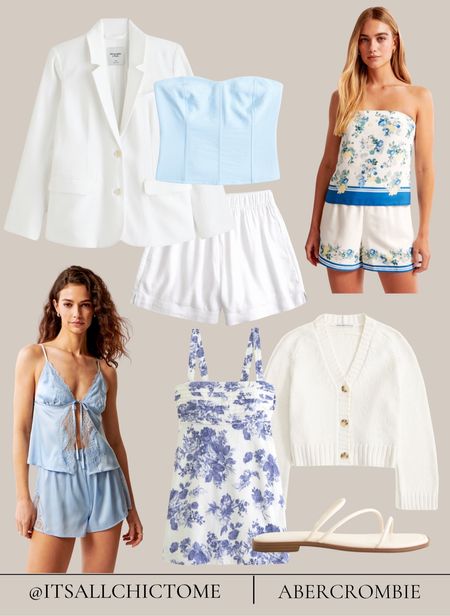 Abercrombie haul for the brides! Got all of this to go to Napa next weekend. 15% off right now. Loving these pretty white and blue pieces! 

#LTKWedding #LTKSaleAlert