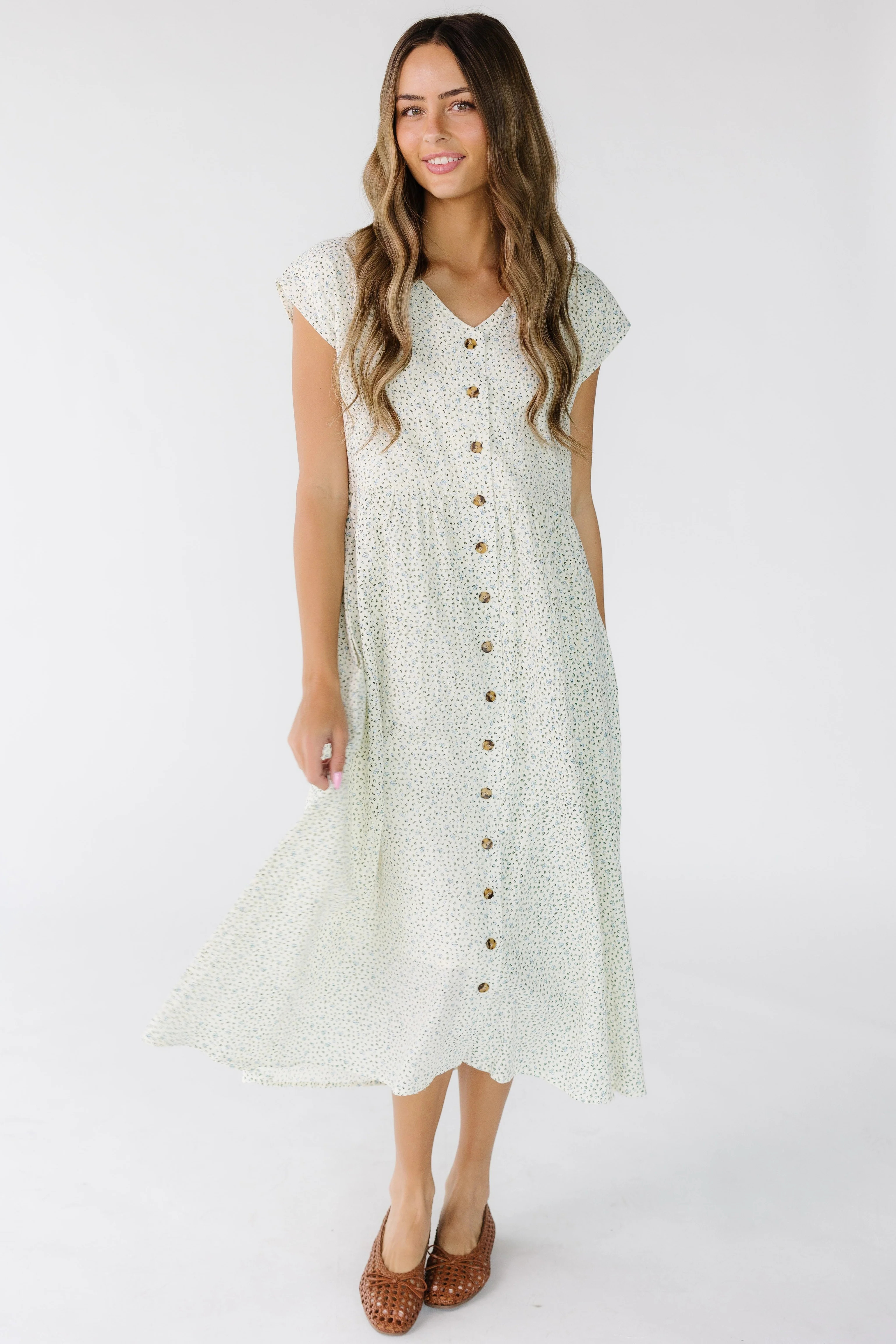 Brass & Roe Desiree Button Down Dress | Called To Surf