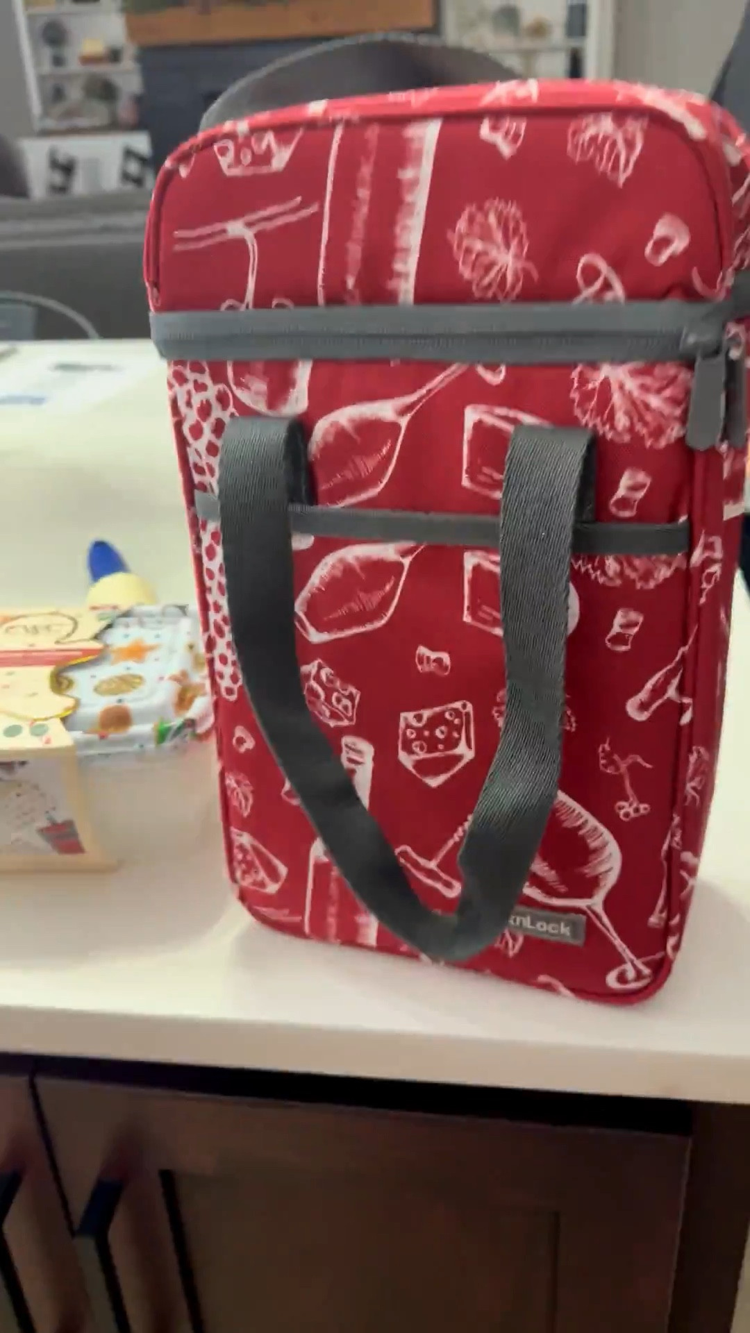 Are you still looking for a perfect gift for that wine loving friend?  🍇🍷🍾🥂

This insulated wine carrier has just made me a very happy girl! Didn’t hurt that it had wine in it when my twins gave it to me! 

#LTKfoodie #LTKHoliday #LTKOver40