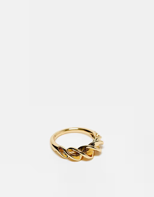 & Other Stories twist detail ring in goldwindow.asos.performance.markAndMeasure(`pdp:title_displa... | ASOS (Global)