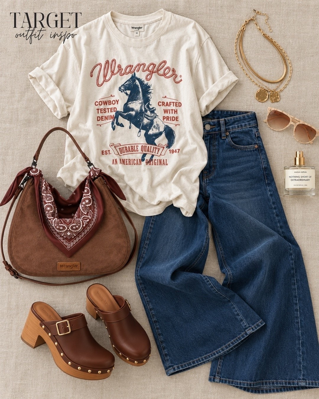 🤍The new wrangler drop at Target is SO FREAKING GOOS 🤠✨

Giving boho chic / Free People vibes.