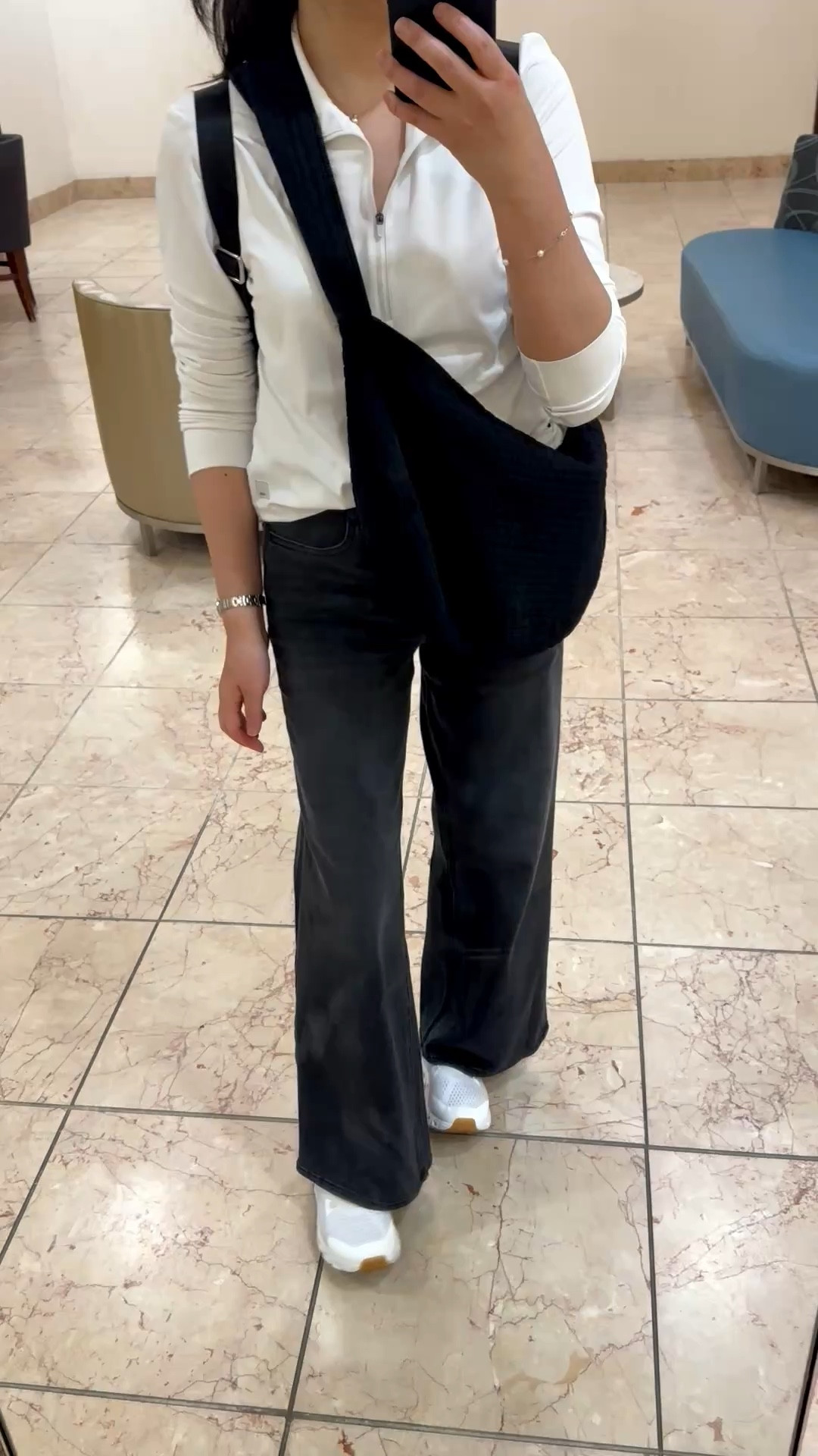 Quince $50 jeans on size 25 x 28” inseam. I’m 5’ 2.5” so I felt the inseam was a little short. I wonder if I could pull off the 30” inseam. Also linking to a $79.99 Paige Anesssa petite jean I ordered via TJ Maxx which I had to reorder in a size up.

#LTKOver40 #LTKFindsUnder50 #LTKFindsUnder100