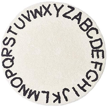 Habudda Soft Cotton Luxury Plush Baby Crawling Rugs Educational ABC Alphabet Area Rugs Baby Shower G | Walmart (US)