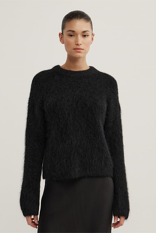 Fluffy Crew Knit | Witchery (AU)