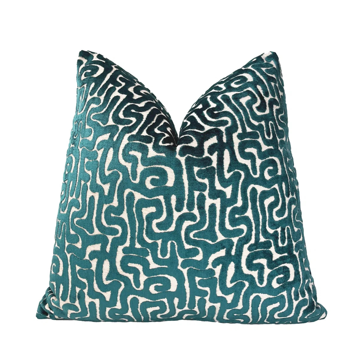 Velvet Maze Throw Pillow Cover | Wayfair North America