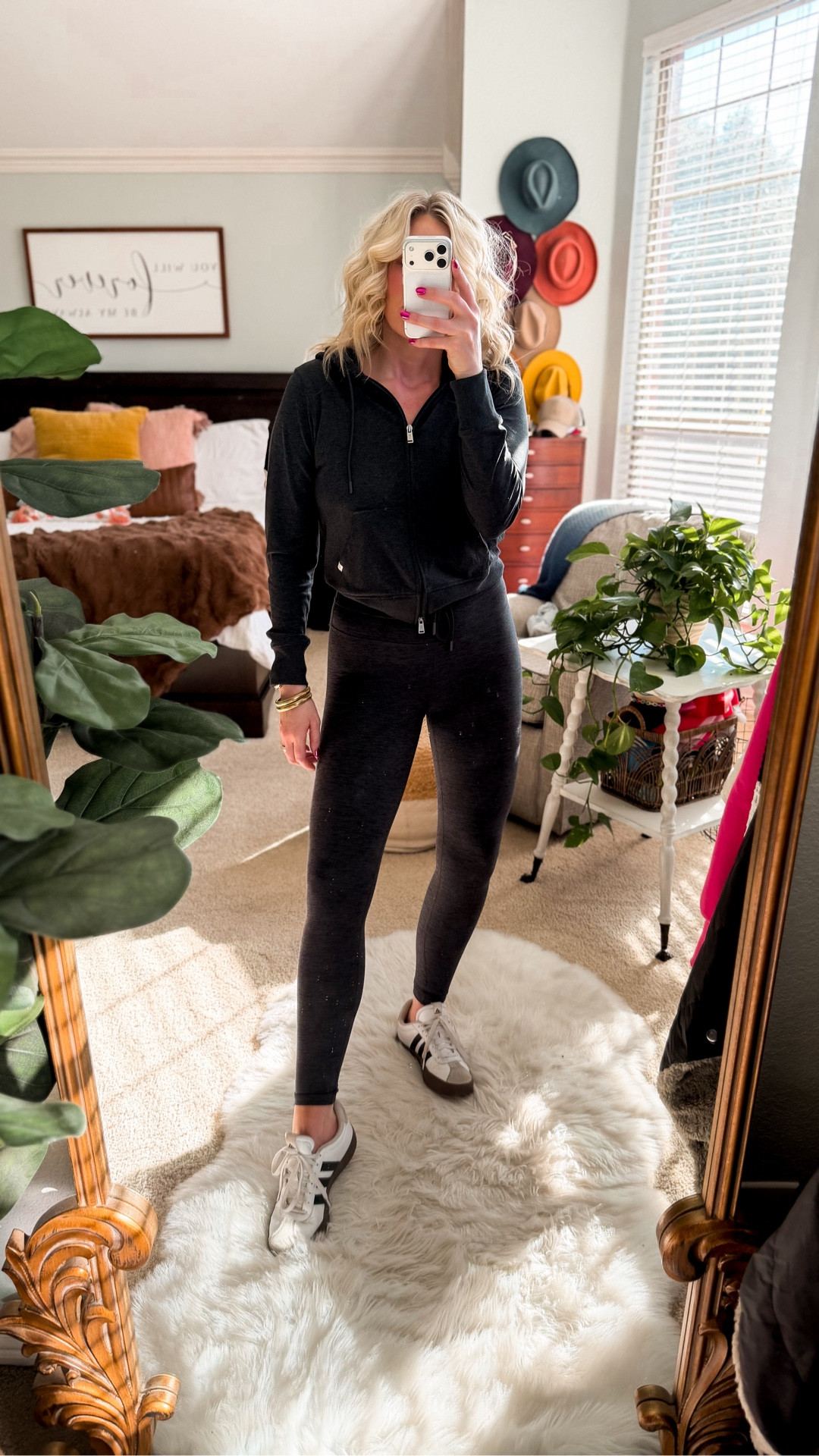 Vuori look for less at Walmart 
Jacket + jogger legging 
Both fit tts and wearing a small 
Buttecore and under $20

#LTKActive #LTKOver40 #LTKTravel