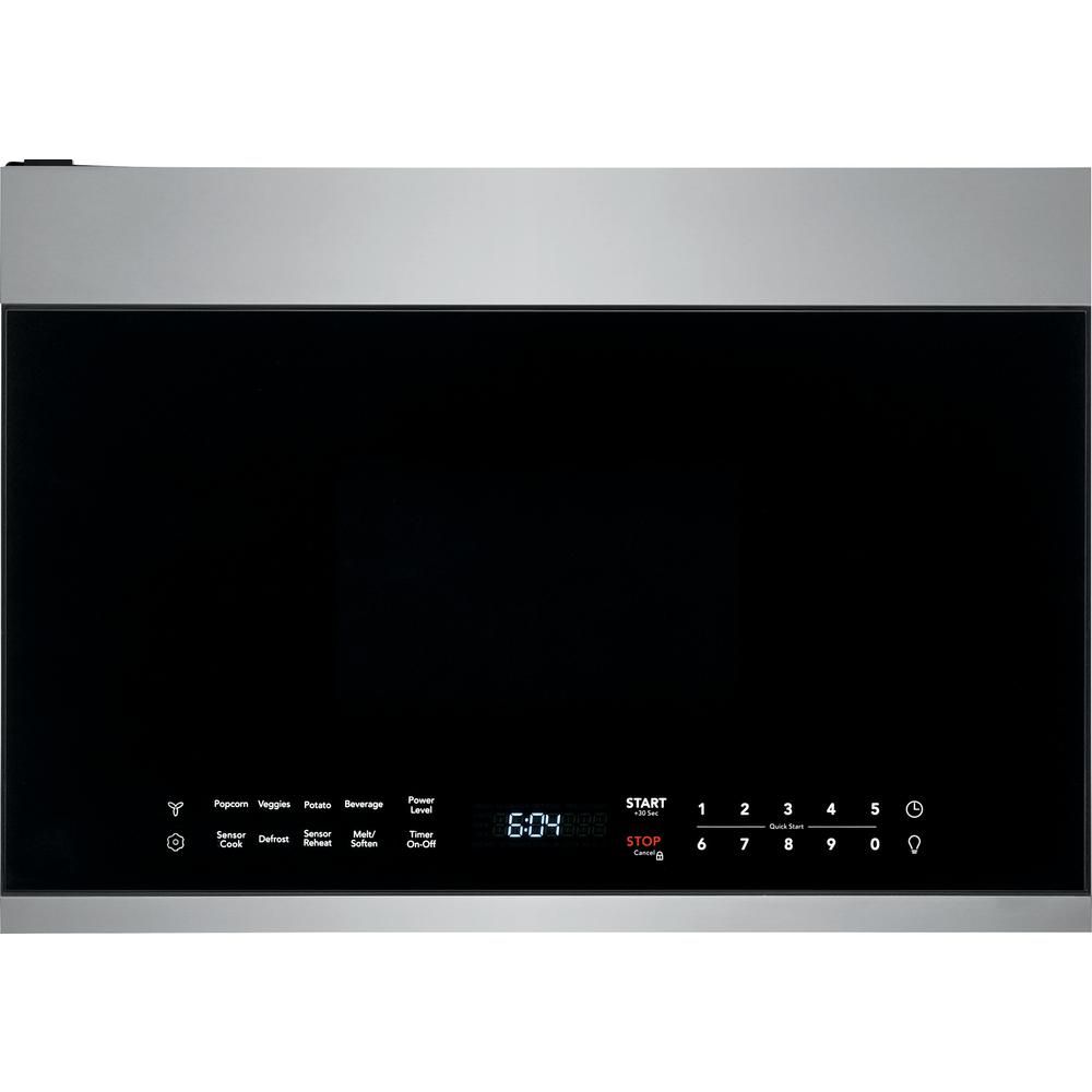 1.4 cu. ft. Over-the-Range Microwave in Stainless Steel with Automatic Sensor Cooking Technology | The Home Depot