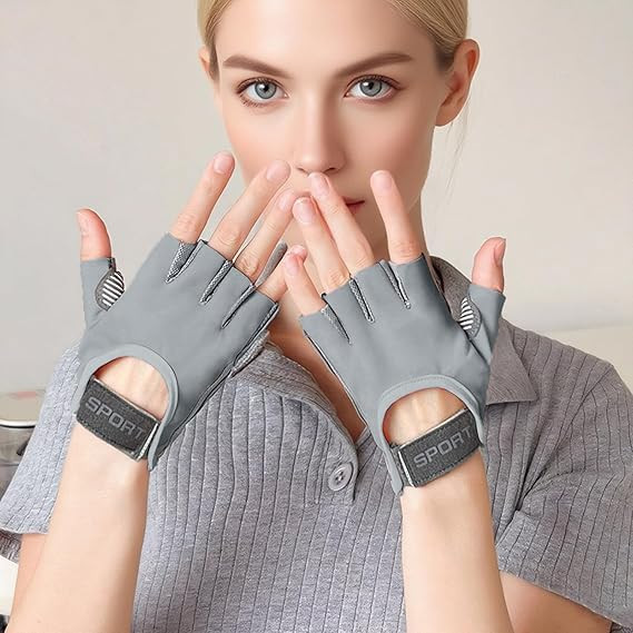 Workout Gloves Gym Weight Lifting Gloves Cycling Short Finger Sports Guantes for Men and Women | Amazon (US)