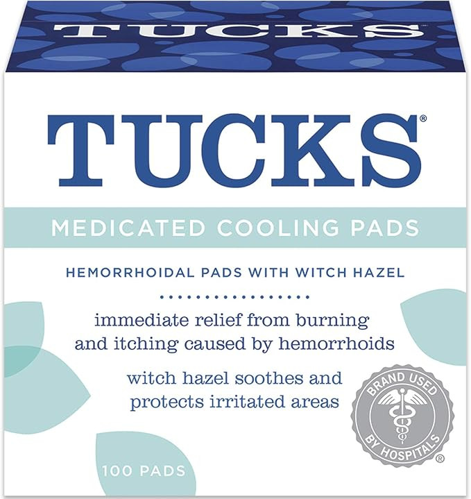 Tucks Md Cool Hemorrhoid Pad, 100 Count | Amazon (US)