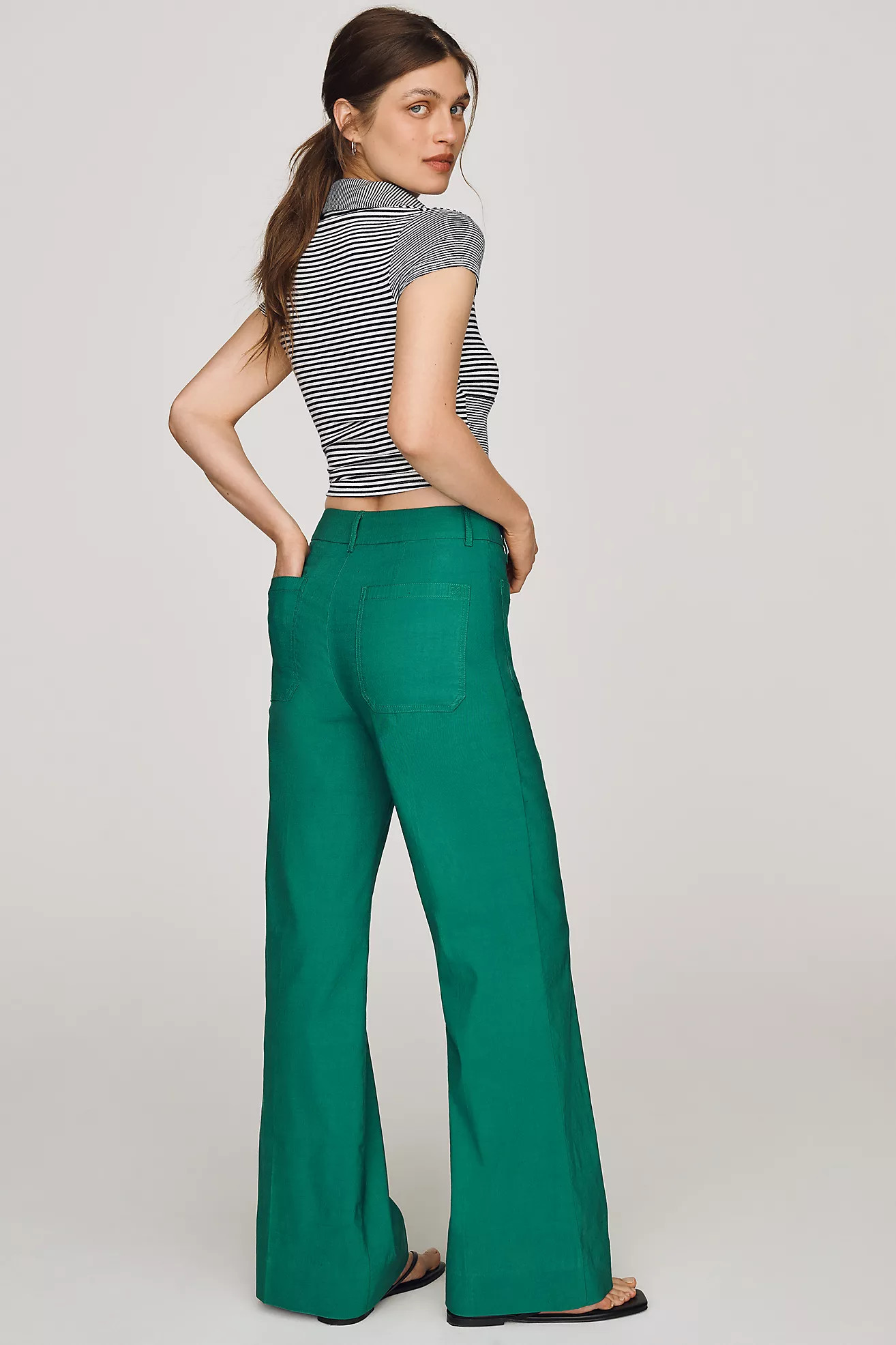 Maeve Jude Trousers in Magic Fabric | Anthropologie (US)