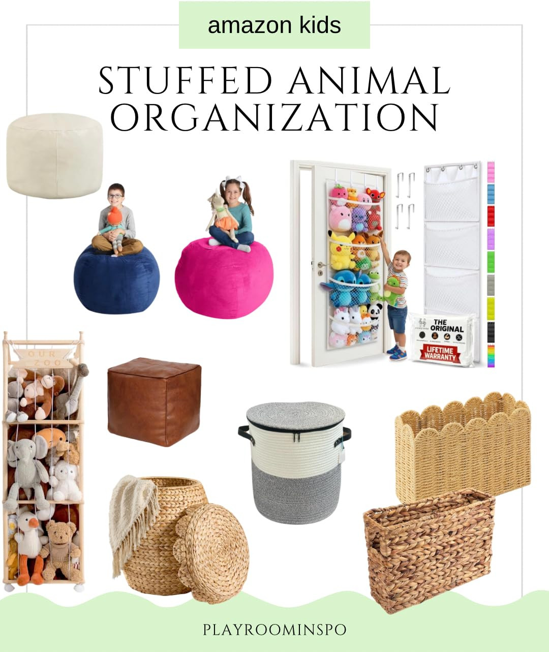 The endless stuffed animals in my kids playroom needed home 😅 these are my favorite options I’ve found so far!

#stuffedanimalstorage #storagehacks #momlife #toddlertoys #amazon #amazonstorage #amazonorganization #playroominspo #bedroominspo

#LTKFindsUnder50 #LTKmomlife #LTKKids