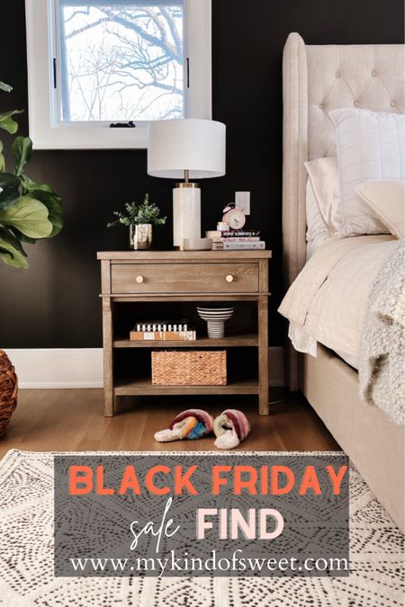Black Friday Sale Find. Our nightstands have been best sellers since I bought them a few years ago. I love the storage and design opportunity the shelves provide. I swapped out the drawer knobs to update the look.

#LTKCyberweek #LTKsalealert #LTKhome