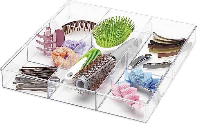 Whitmor 6-Section Clear Drawer Organizer | Amazon (US)