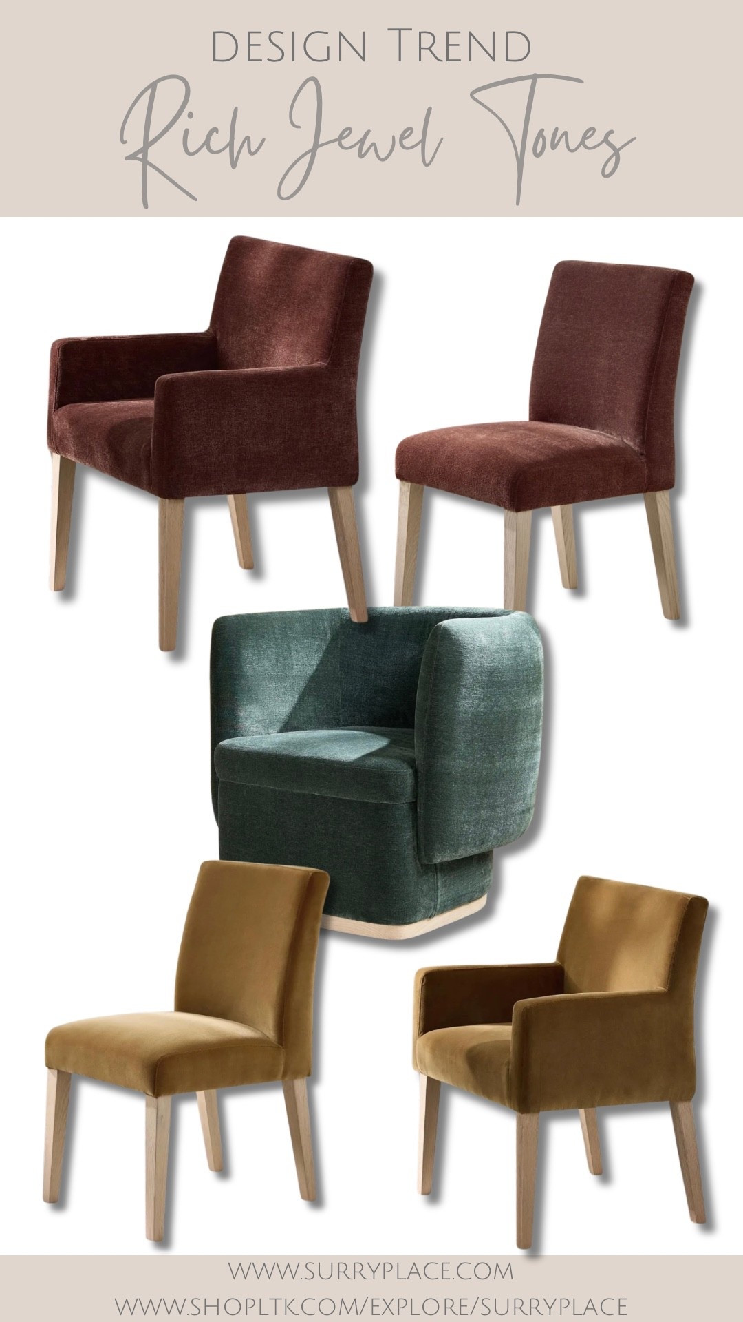 Bold jewel tones

#LTKHome