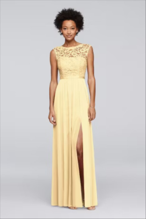 Yellow Mother Of The Bride Dresses