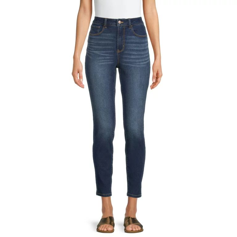 No Boundaries Juniors' High Rise Skinny Jeans | Walmart (US)