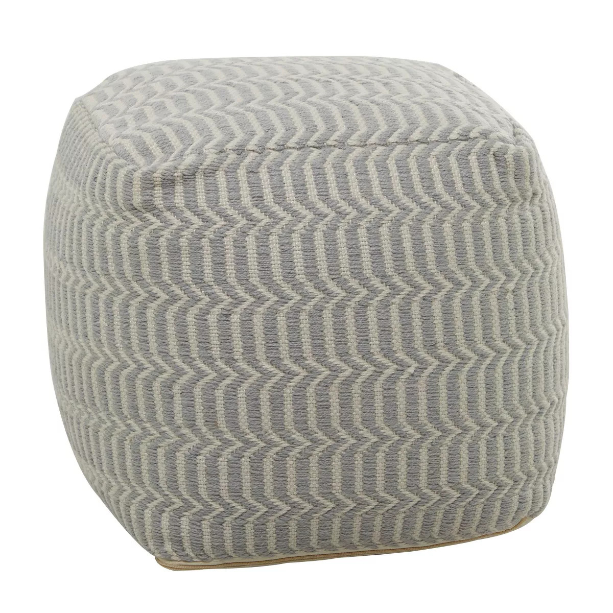 Bohemian Indoor/Outdoor Fabric Pouf - Olivia & May | Target