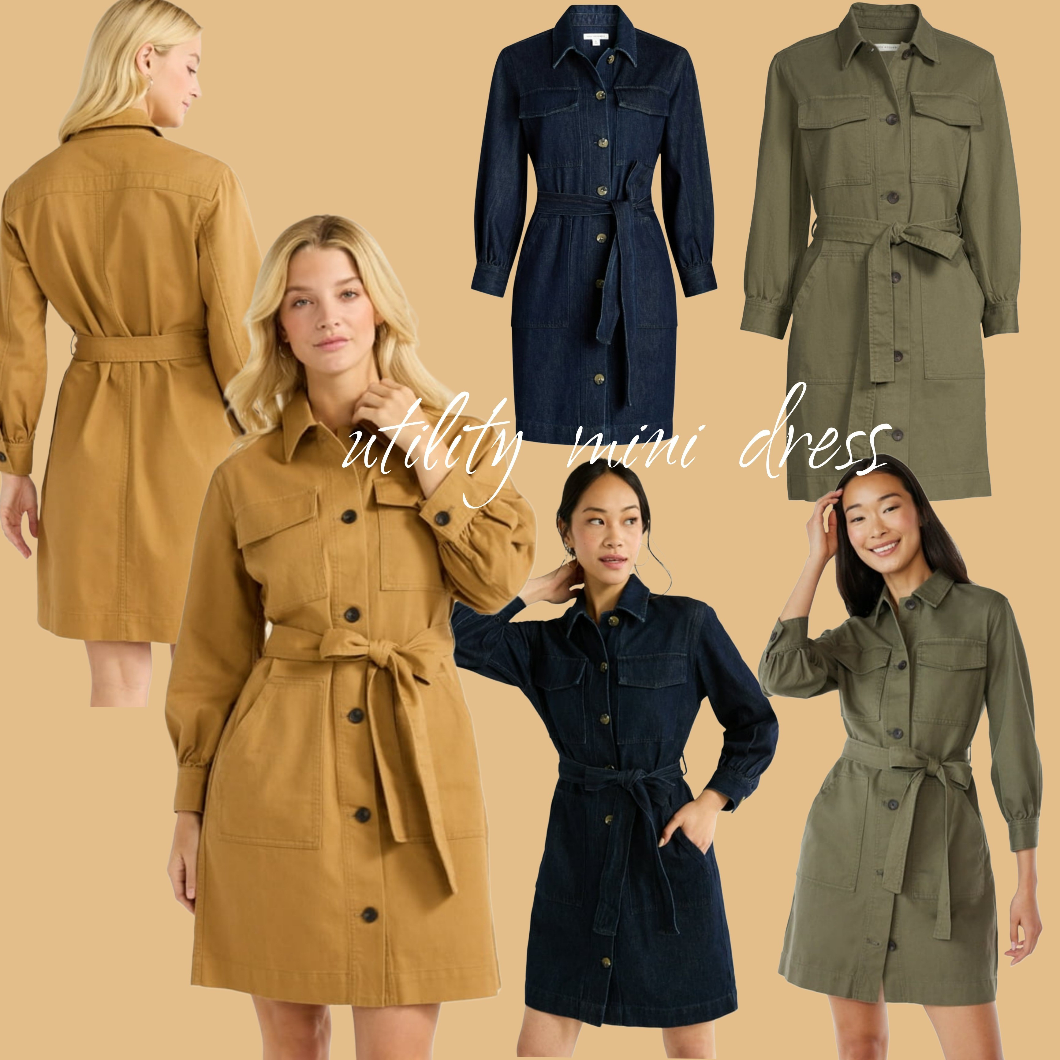 #walmartpartner #sponsored😍🍁Who can't wait for fall fashion? This best seller Free Assembly belted utility mini dress on #walmart is so stylish & comfy! I love all the 🍂colors!#walmartfashion @walmartfashion

#LTKSeasonal #LTKFindsUnder50 #LTKU