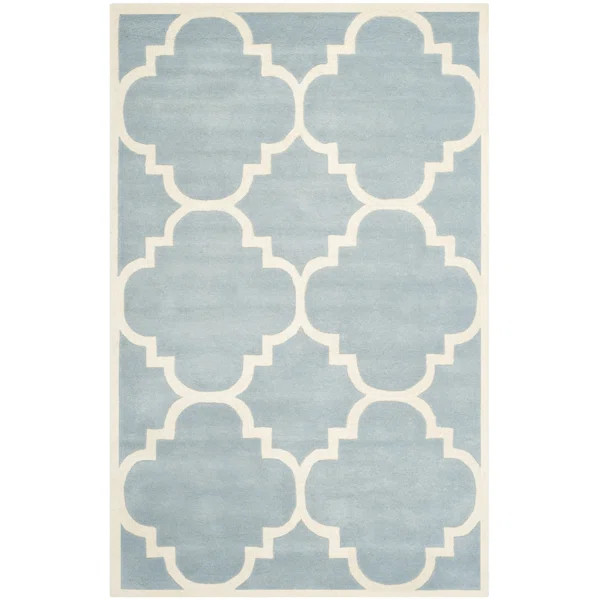 Carolene Hand Tufted Wool Geometric Rug | Wayfair North America