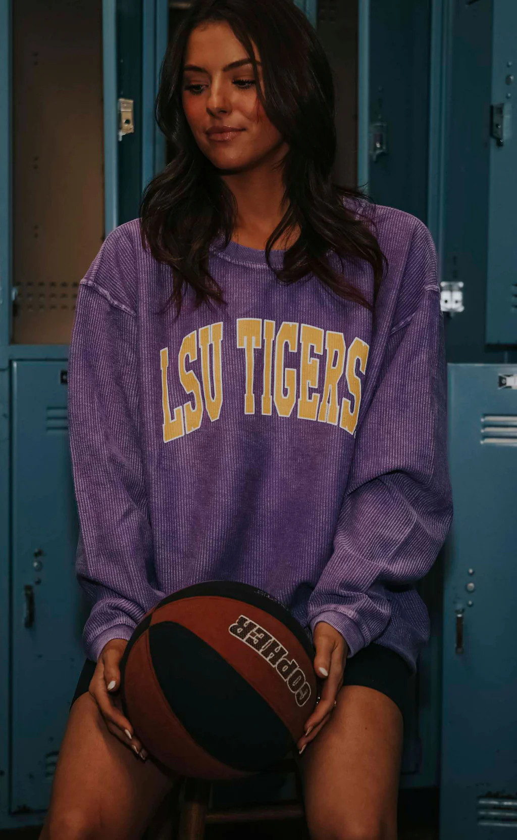 charlie southern: lsu corded sweatshirt | RIFFRAFF