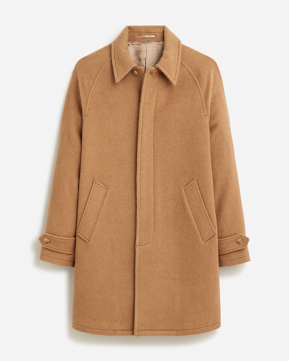 Limited-edition Ludlow car coat in English camel hair | J.Crew US